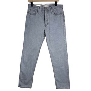 NWT Everlane The Relaxed Straight Jean in Grey Side Organic Cotton 27 Regular